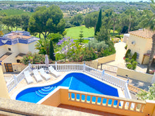 Load image into Gallery viewer, "South Facing" #113 3 Bed / 2.5 Bathroom Villa Private Pool - Las Ramblas Golf Overlooking 2nd Pin/Hole